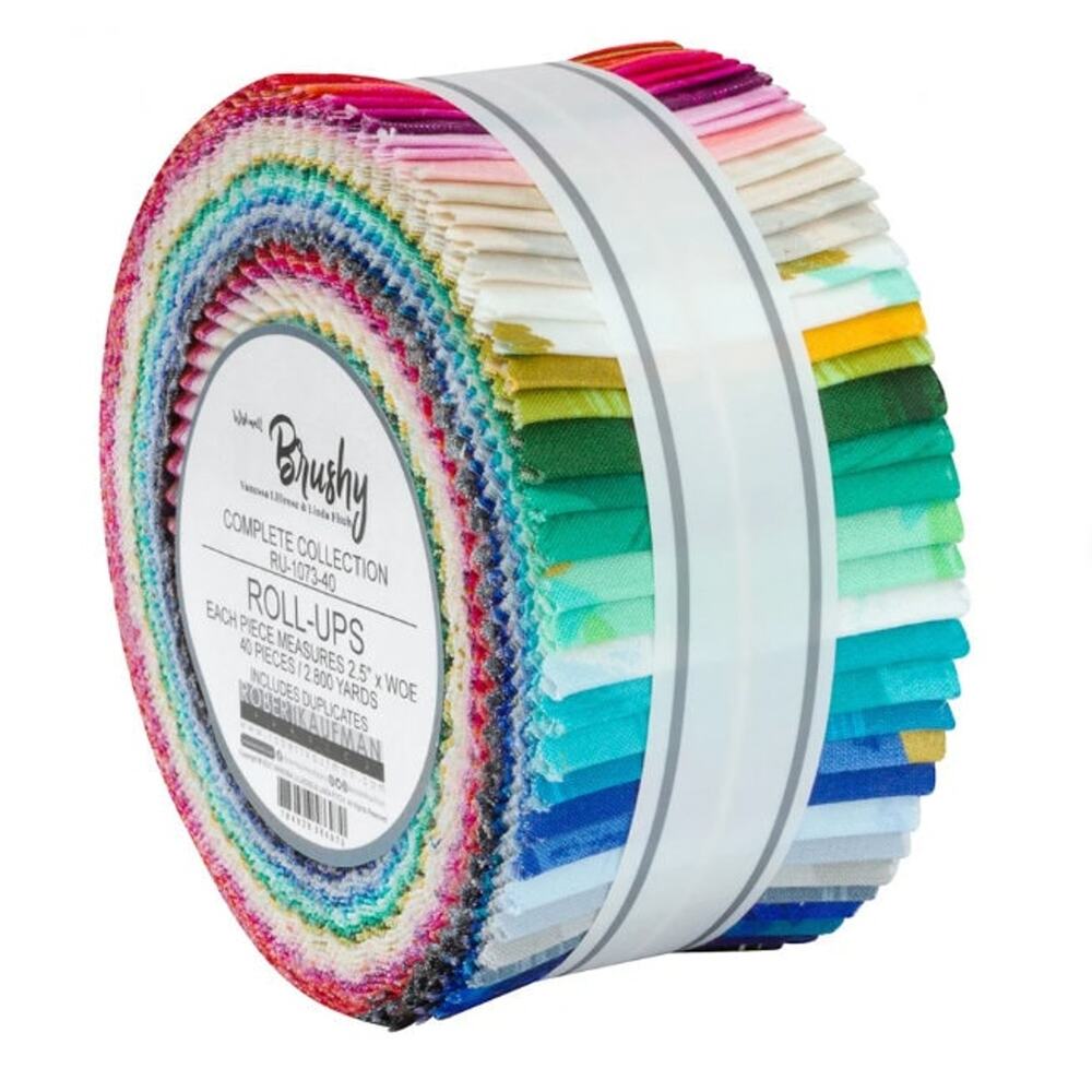Wishwell Brushy Metallic Jelly Roll by Vanessa Lillrose & Linda Fitch
